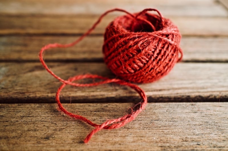 Upcycled Yarn Decor